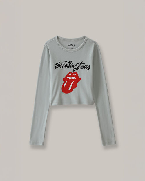 Playera Cropped The Rolling Stones